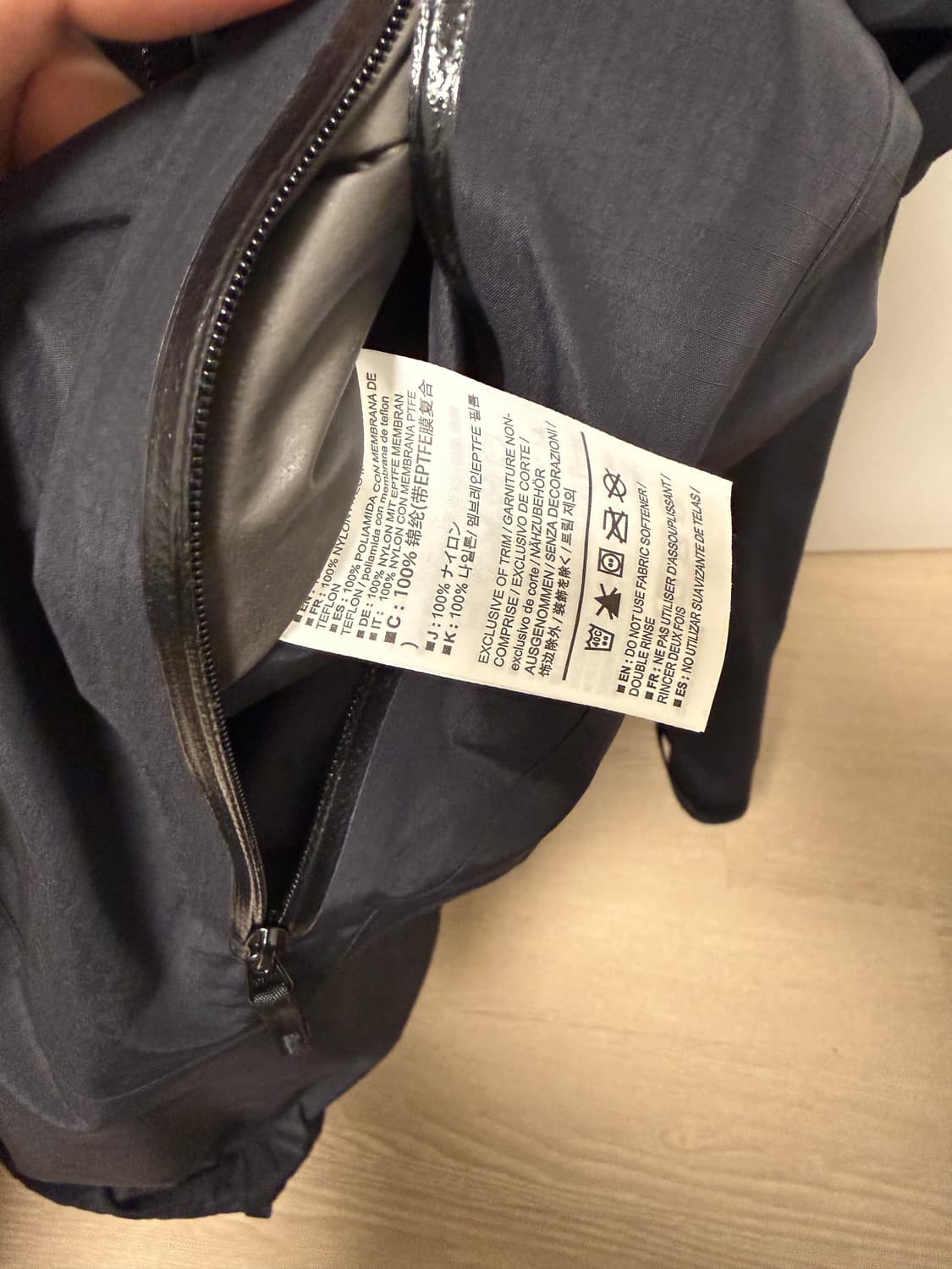 아크테릭스 제타 SL 블랙 M 상품이미지4