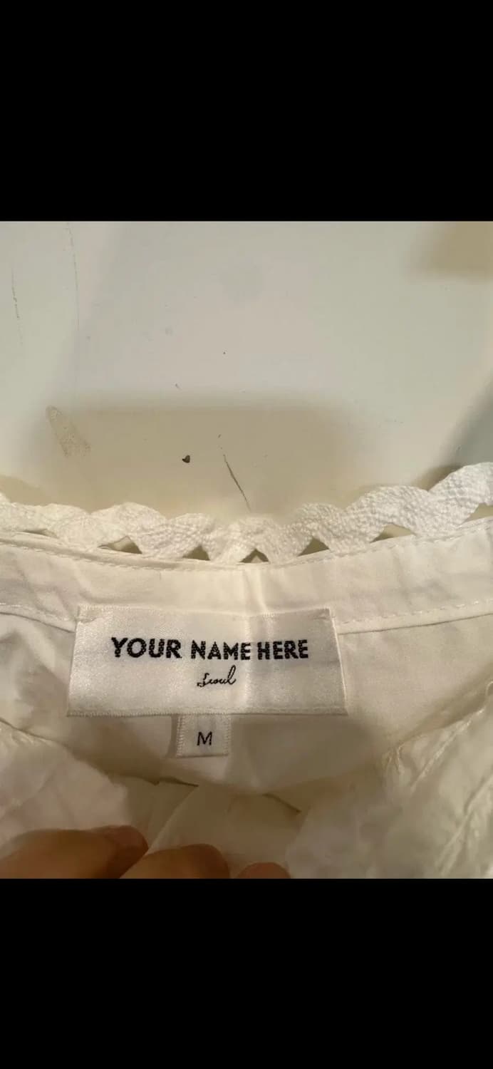 Your name here 유어네임히얼 맑음이 원피스 상품이미지5