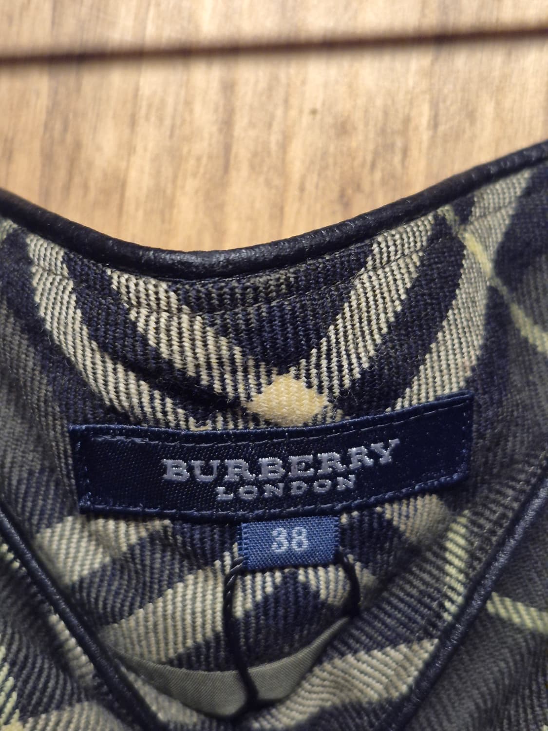 BERBURRY GREEN CKECK SKIRT 상품이미지6