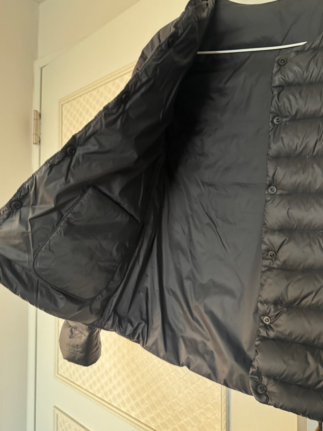 스파오 경량패딩 블랙 S 상품이미지4