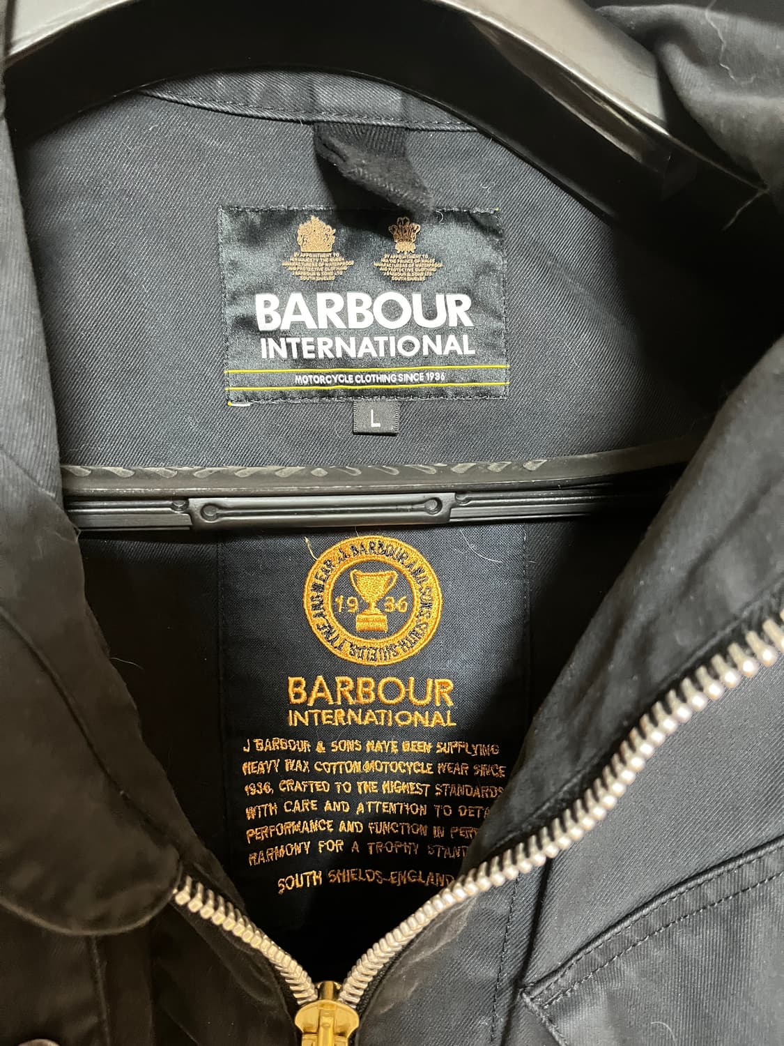 바버 드릴자켓 L사이즈 상품이미지2