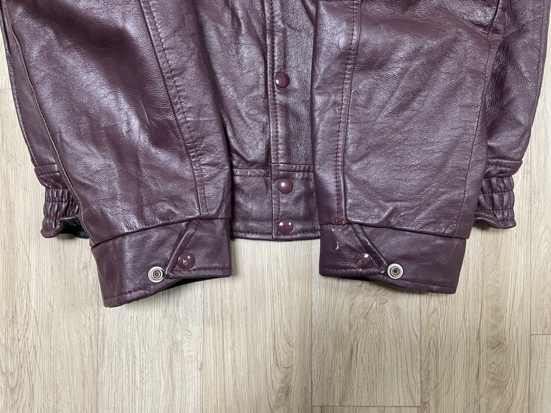 105) 80's 챌린저스포츠웨어 레터맨 가죽자켓(캐나다제)RRL&LVC 상품이미지9