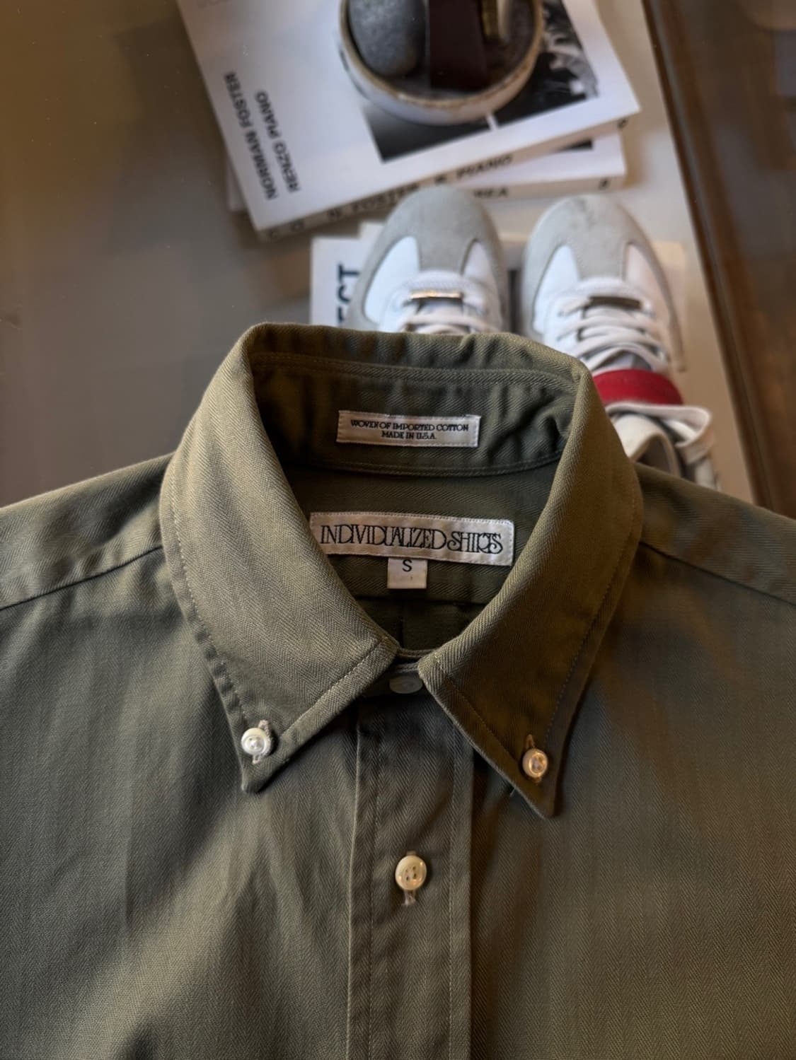 인디비주얼라이즈드 셔츠 버튼다운 셔츠 95 상품이미지7