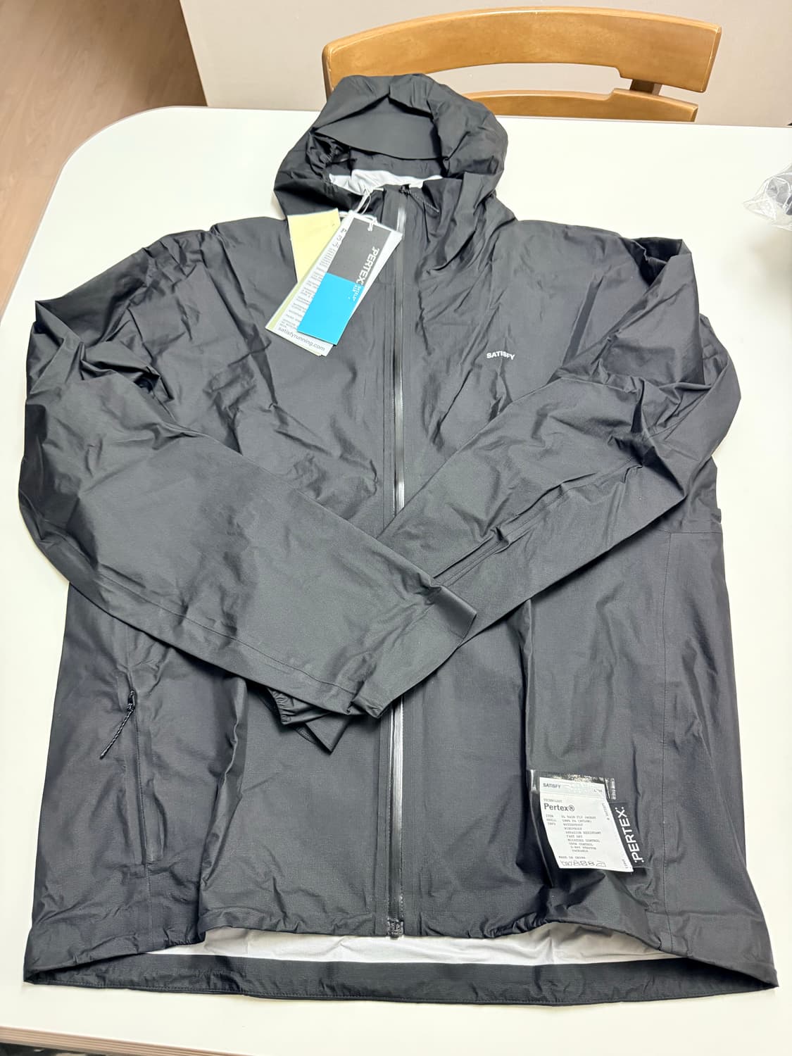 새티스파이 퍼텍스 3L 플라이 레인 자켓 M 상품이미지1