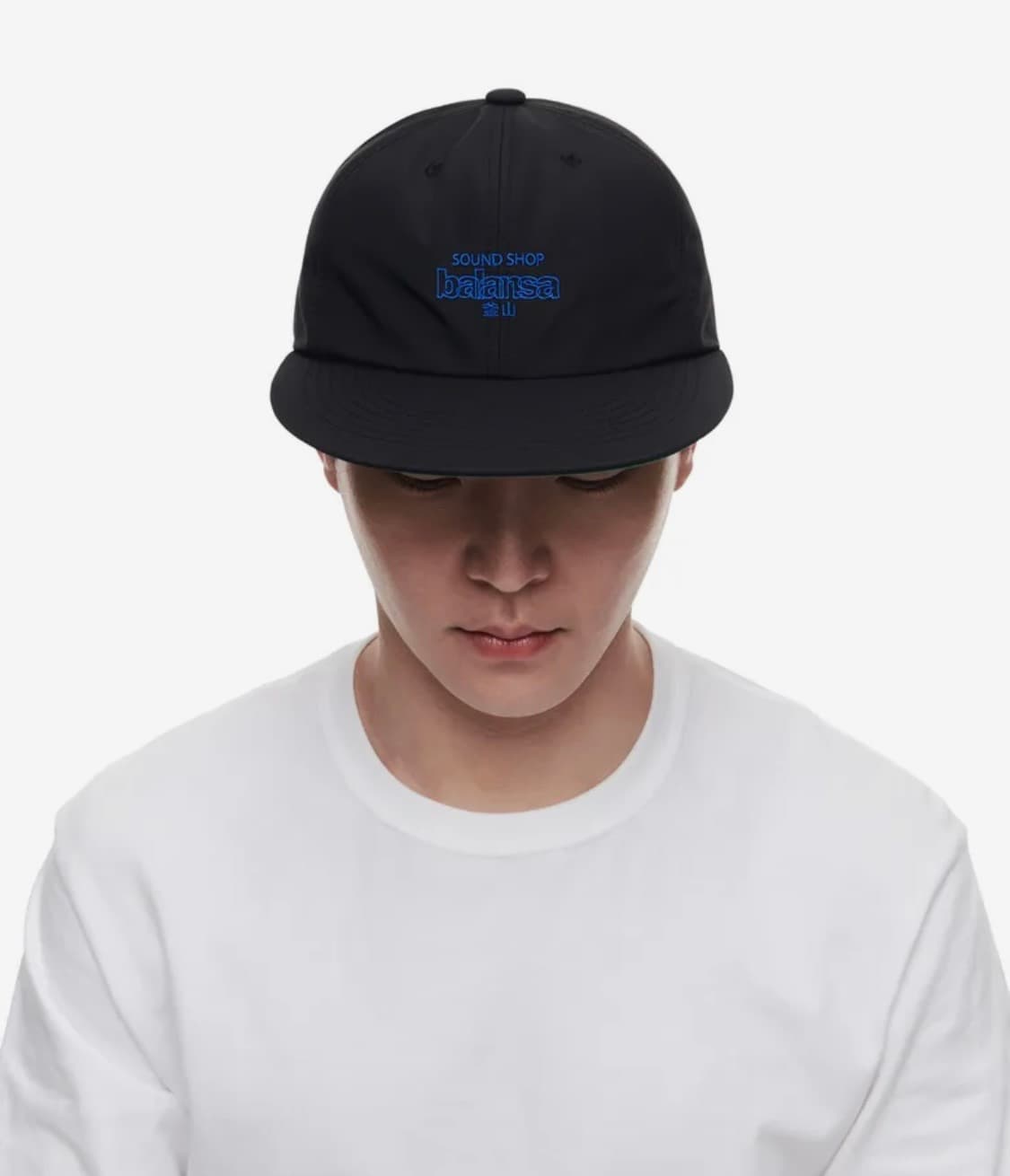 발란사 모자 SSB CUTIE LOGO HAT(BLACK/BLUE) 상품이미지5