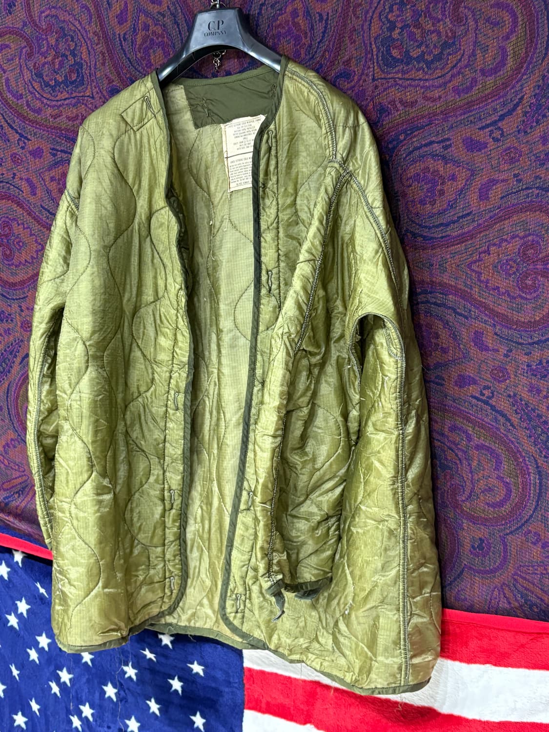 M-65 피쉬테일 개파카 라이너 깔깔이내피 상품이미지2