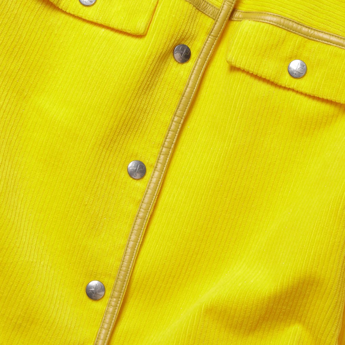 꾸레쥬 옐로우 코듀로이 자켓  상품이미지4