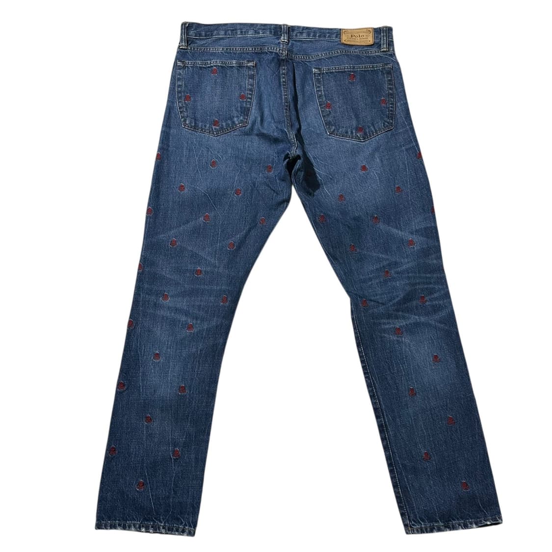 폴로 랄프로렌 해골 자수 설리반 슬림핏 데님 팬츠 상품이미지2