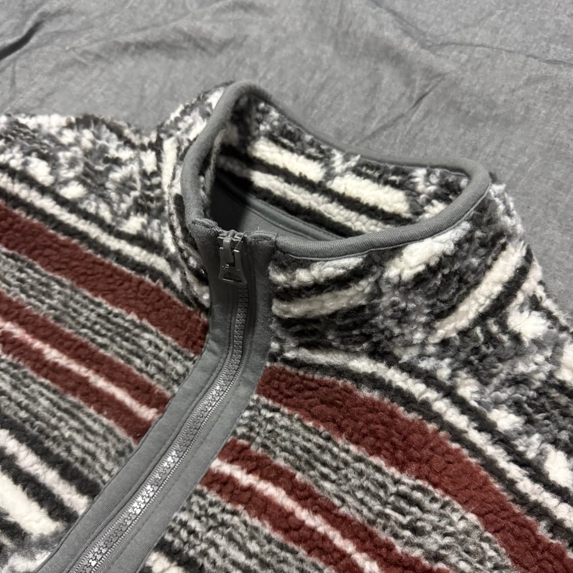 Sherpa Fleece Half Zipup Jacket 상품이미지3