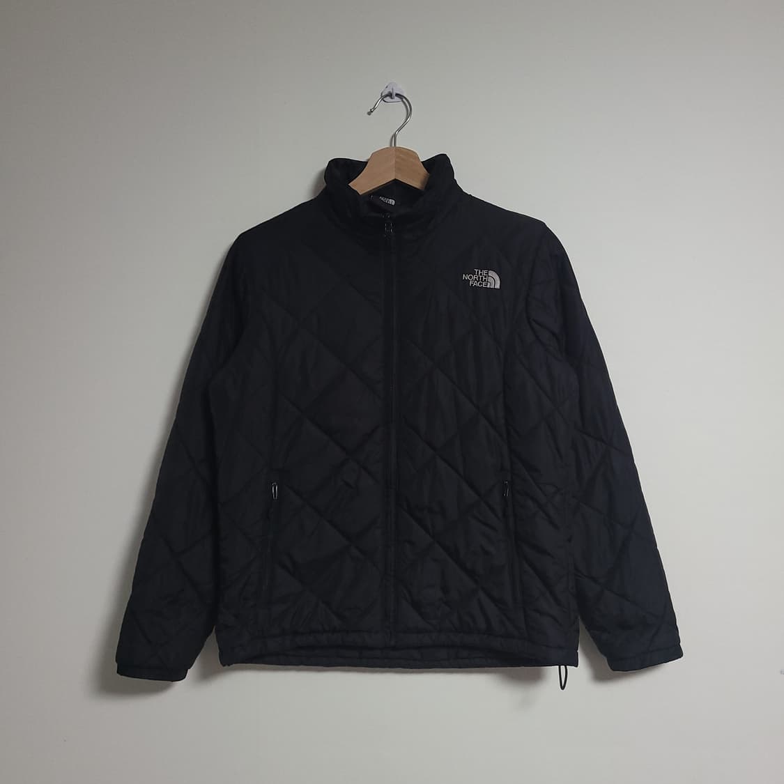 (90) 노스페이스 블랙 다이아몬드 퀼팅 자켓 점퍼 패딩 상품이미지1
