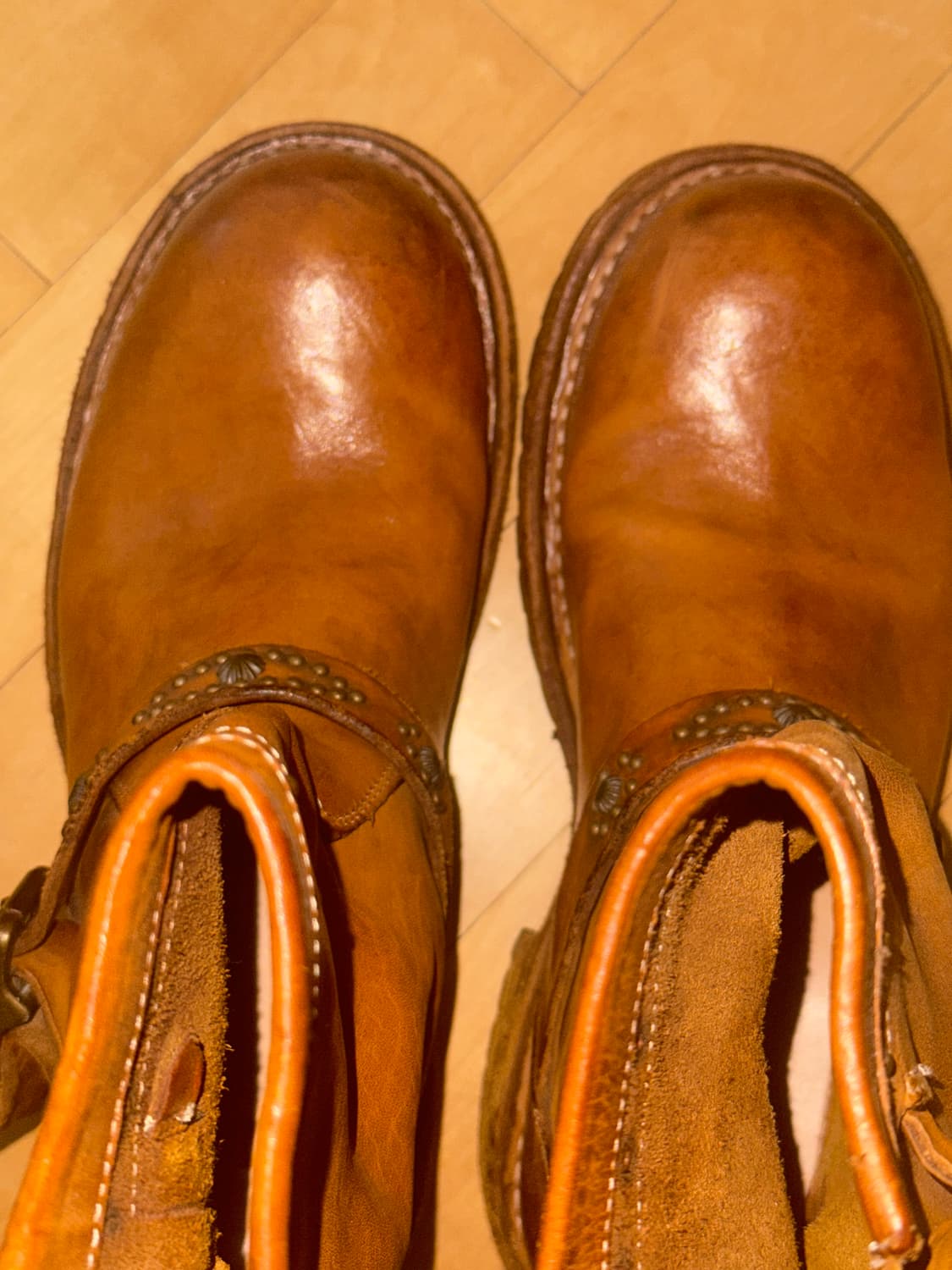 킨치 인세인개러지 홀스터 부츠 브라운 285 상품이미지3