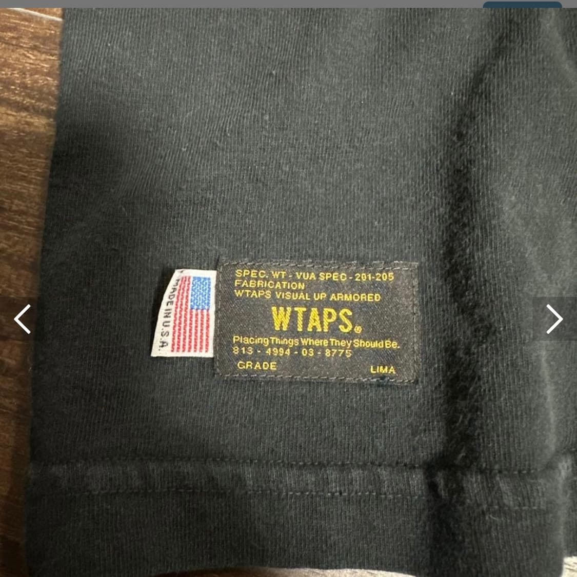 wtaps 16aw t shirts made in usa  상품이미지4