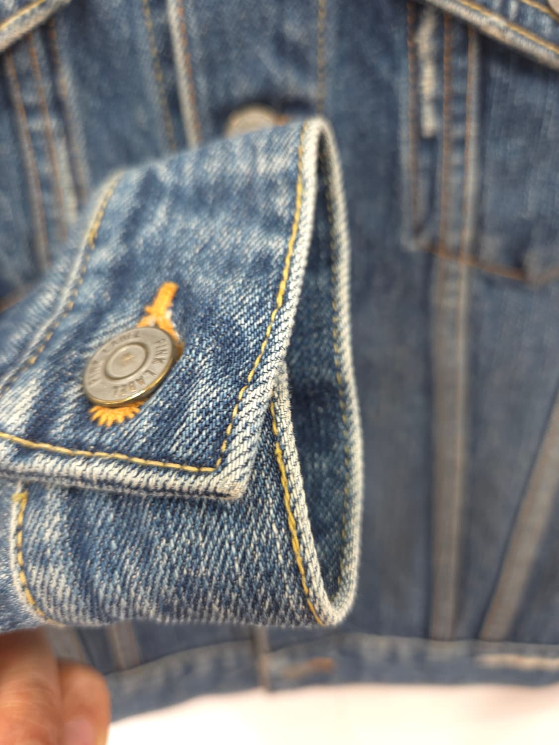 M 유나이티드에로우즈 일본 빈티지 베이직 데님 청자켓 상품이미지4