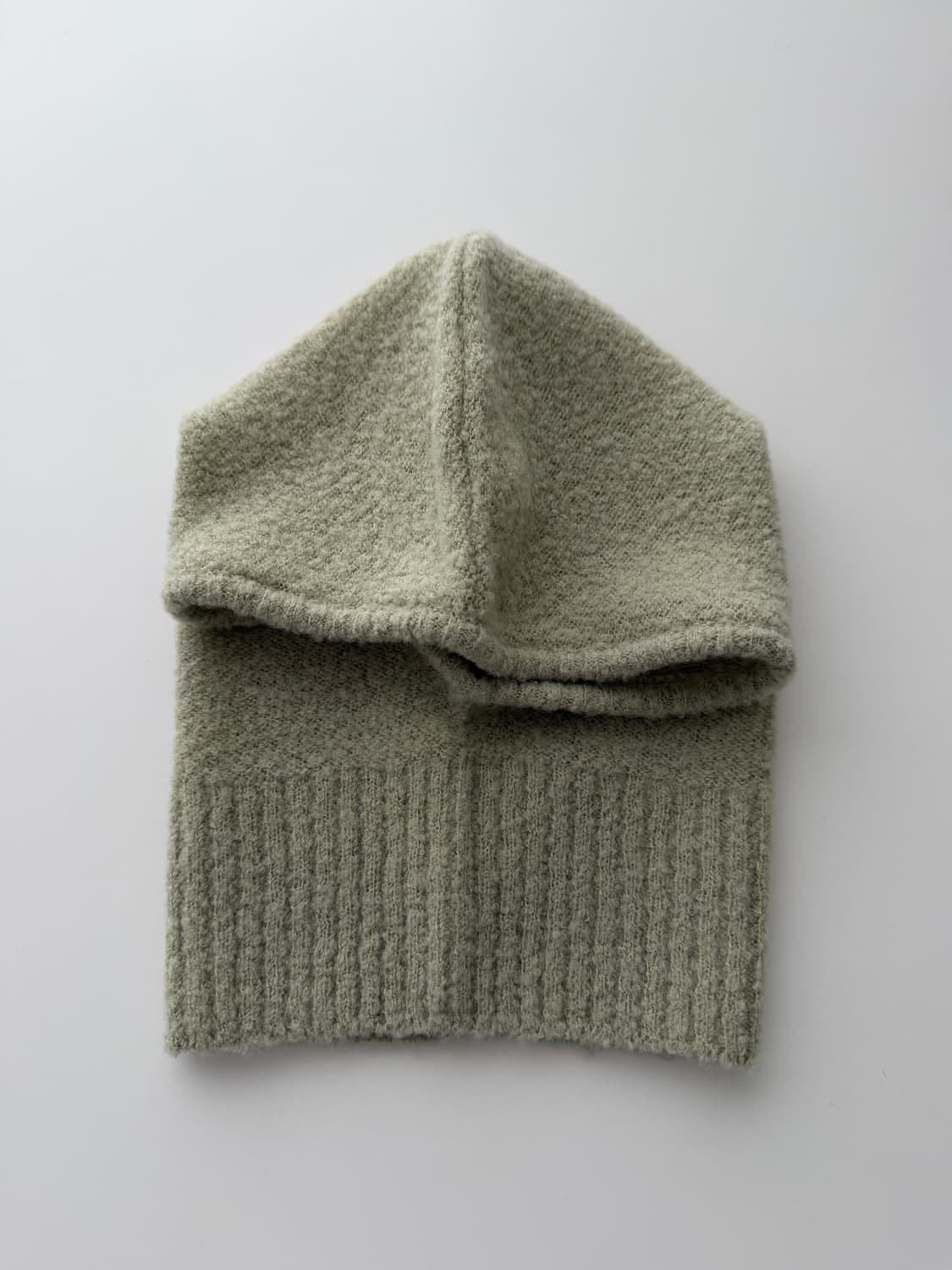 아모멘토 부클 바라클라바 올리브 상품이미지5