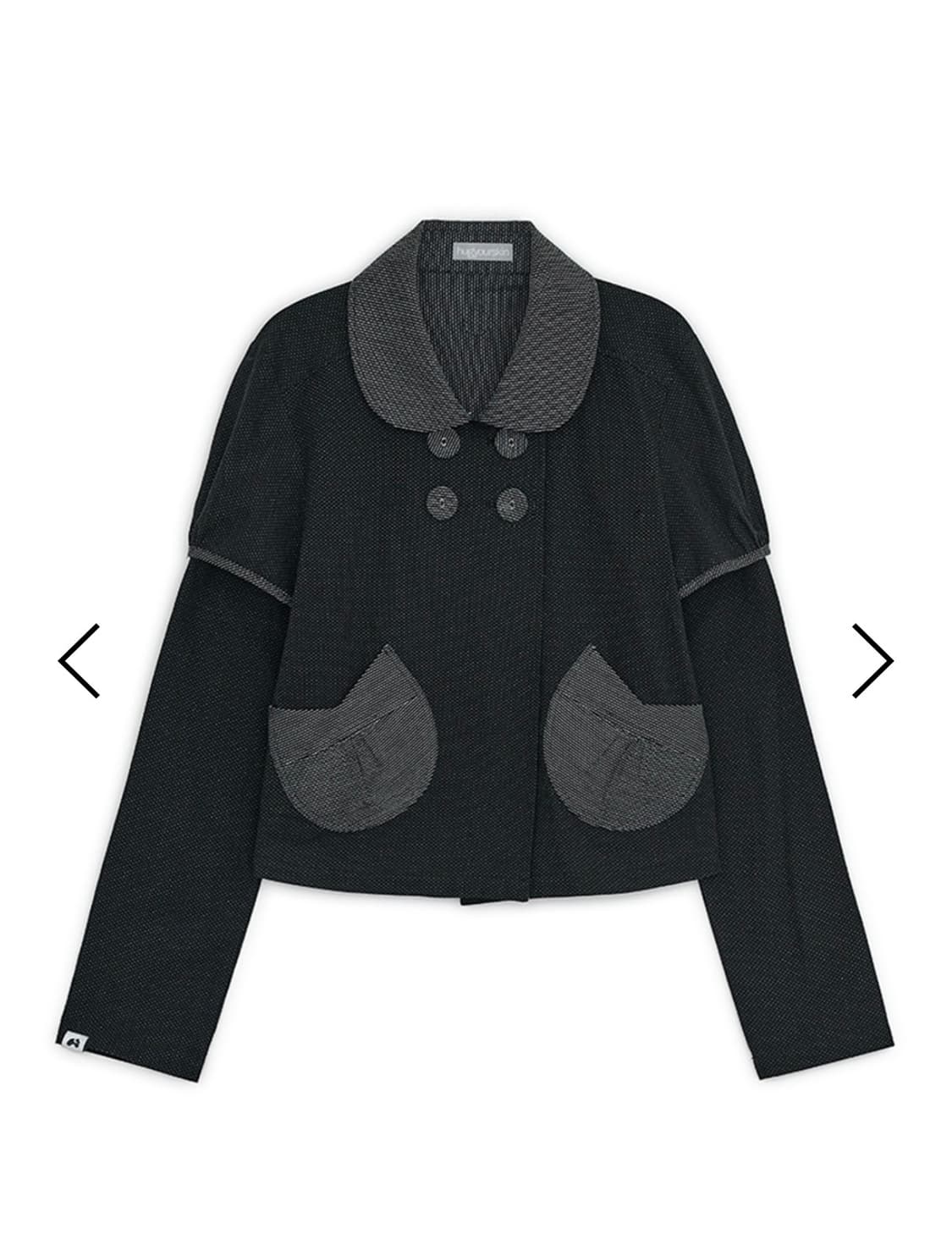 허그유어스킨 Detachable round jacket 상품이미지1