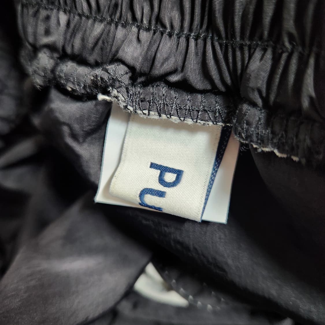 H241 [F] Pulse 배색 나일론 스트링 바지 상품이미지5
