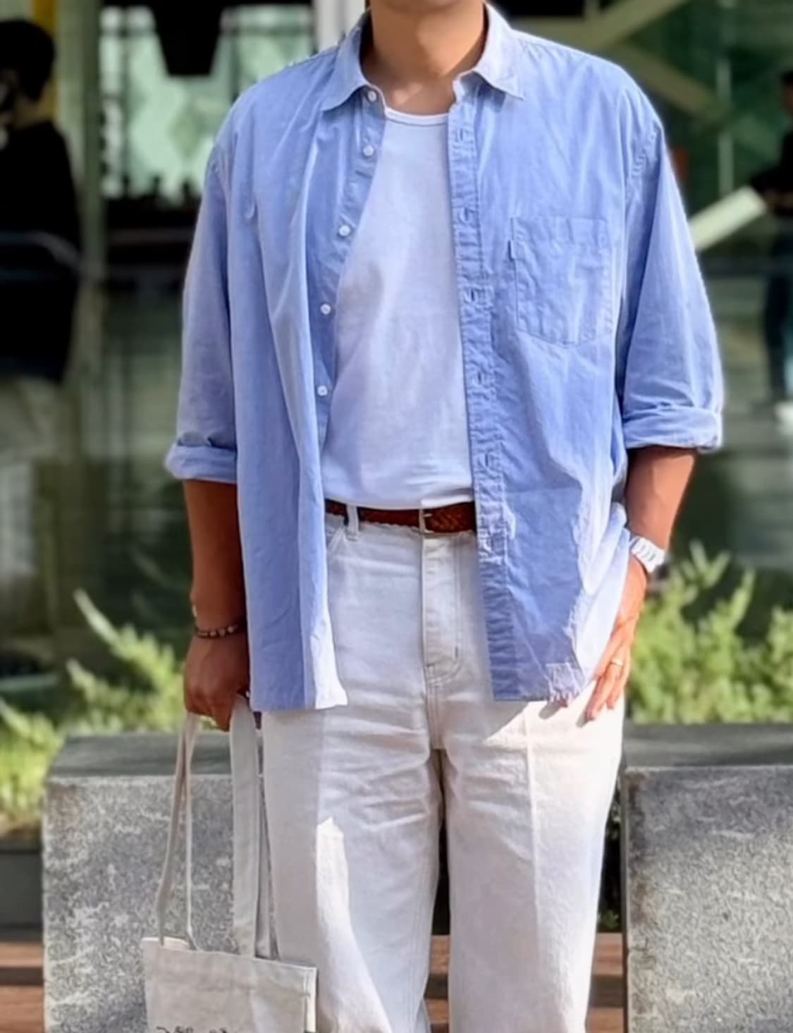 포터리 컴포트 셔츠 삭스컬러 2(105) 상품이미지1