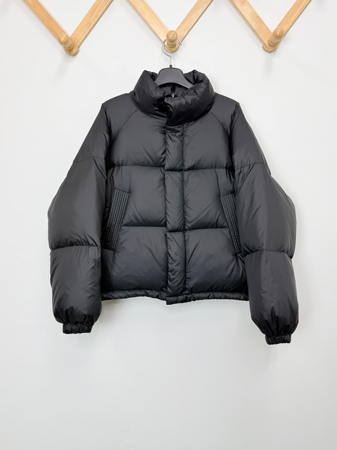 시야쥬 덕다운 크롭 패딩 상품이미지3