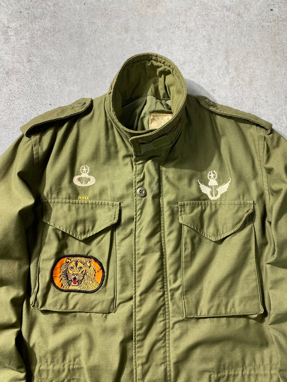 [US S] 80s 알파인더스트리 오리지널 M65 미군 필드자켓 상품이미지2