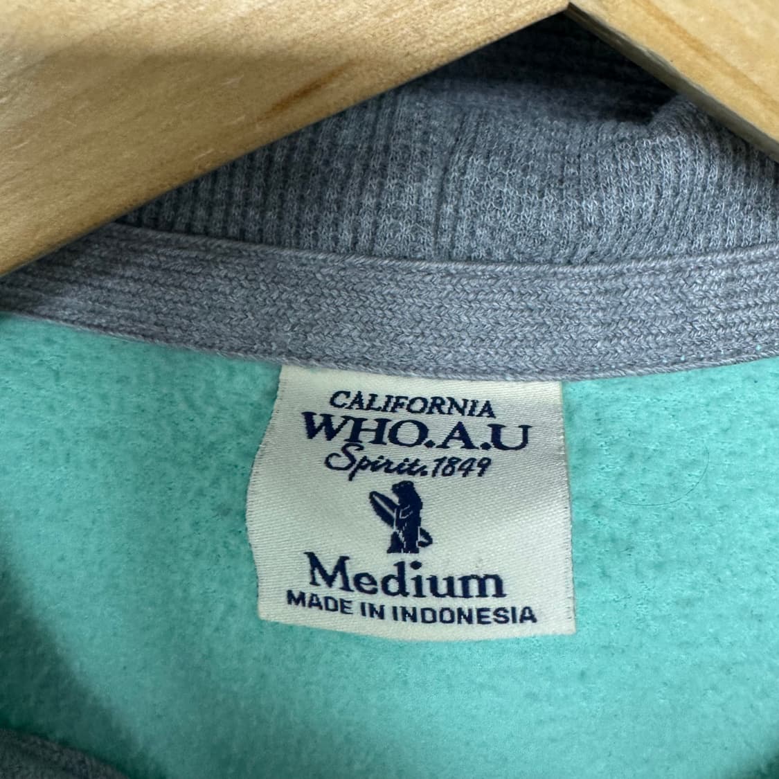 후아유 아치로고 후드집업  상품이미지3