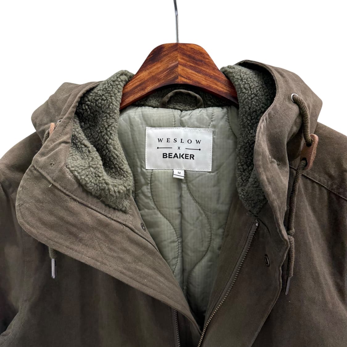 [M] Weslow x Beaker 카키 야상자켓 상품이미지5