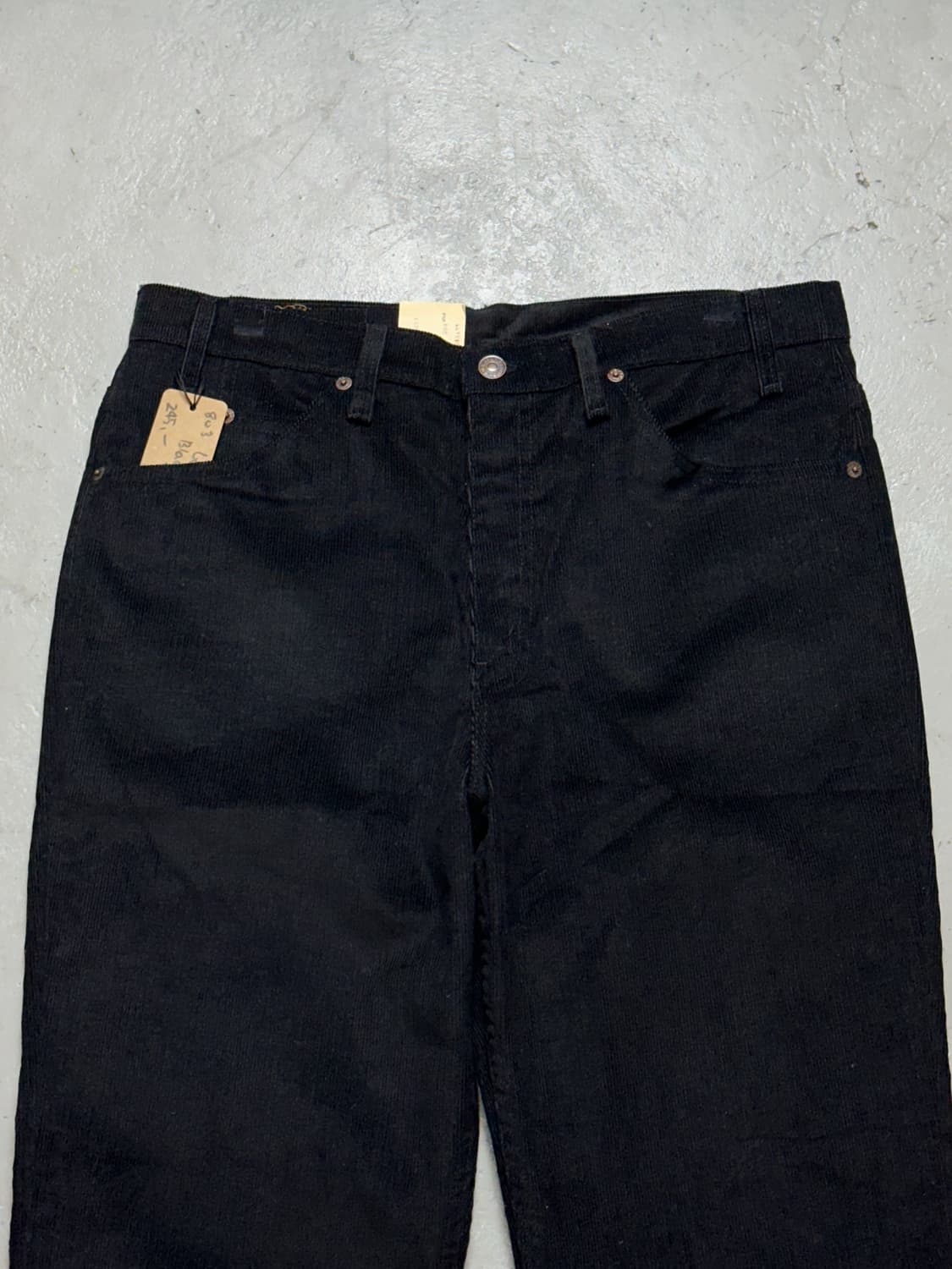 *데드스탁* 80's USA 빈티지 리바이스 517 블랙 부츠컷 플레어진 상품이미지5