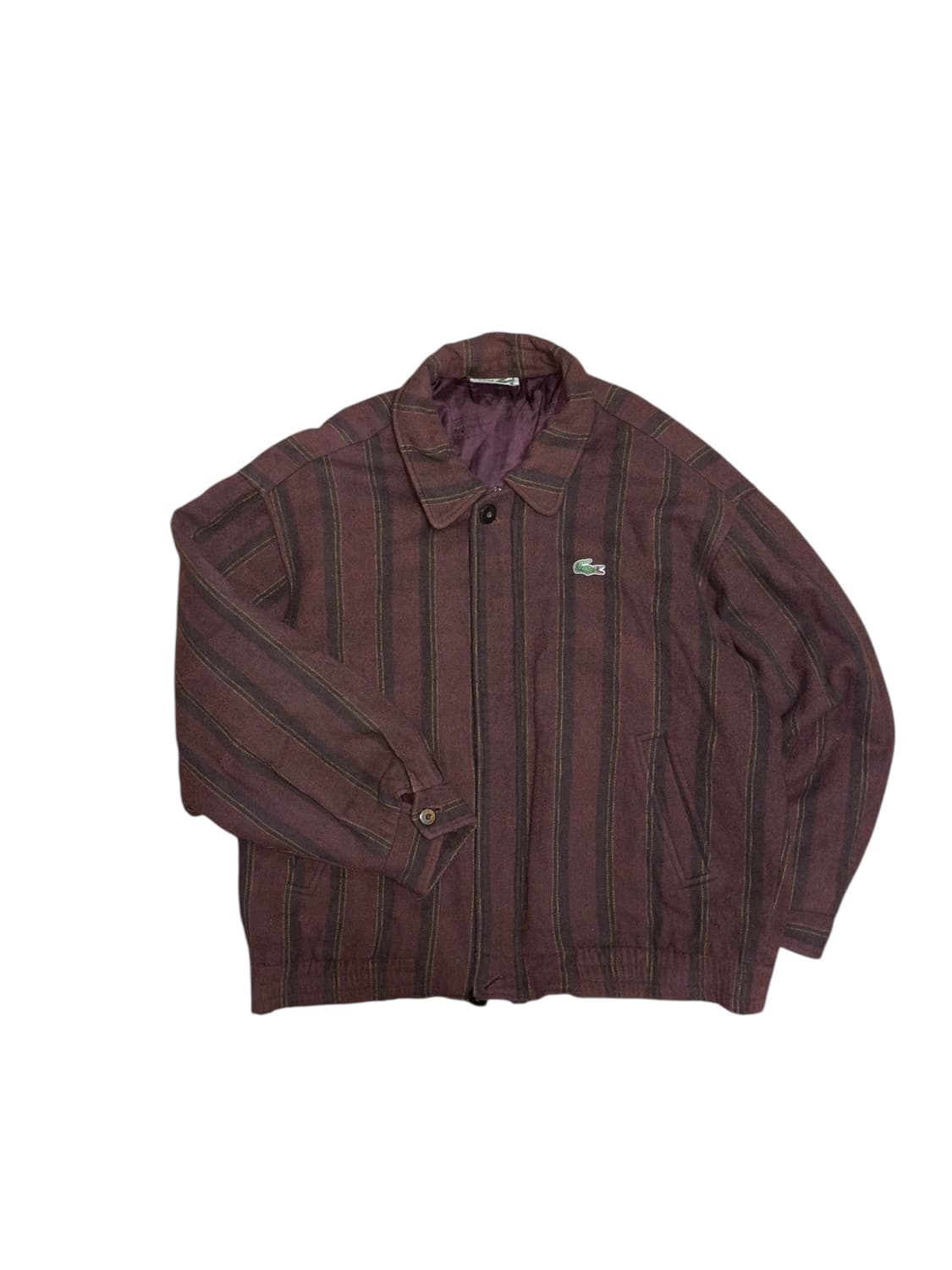 라코스테 빈티지 울 블루종 자켓 상품이미지4