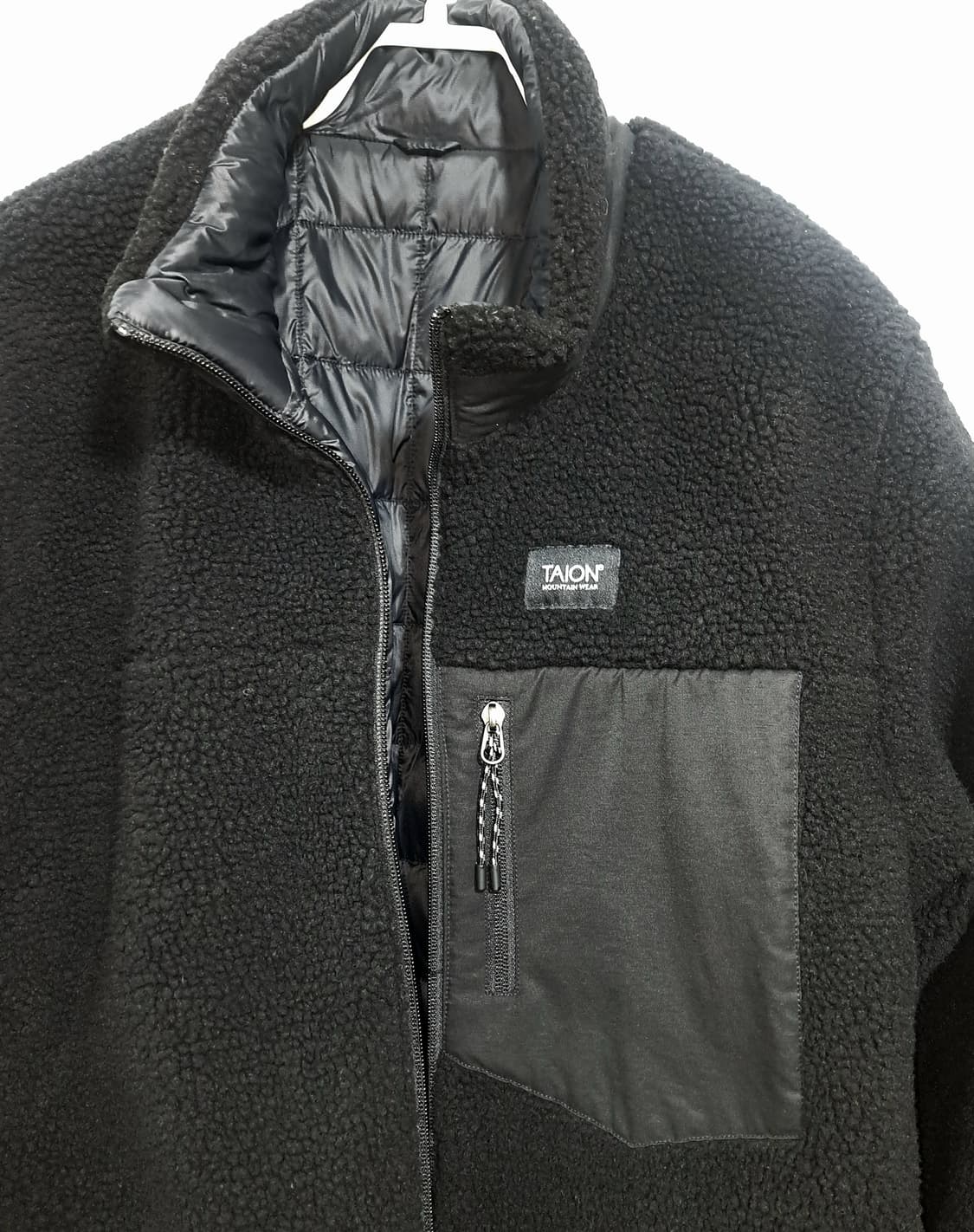 TAION 유니섹스 REVERSIBLE 다운 플리스 자켓 L 상품이미지3