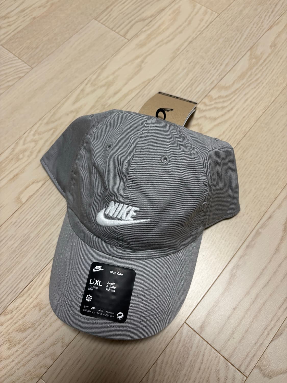 [새상품] 나이키 클럽 퓨추라 볼캡 그레이 상품이미지1