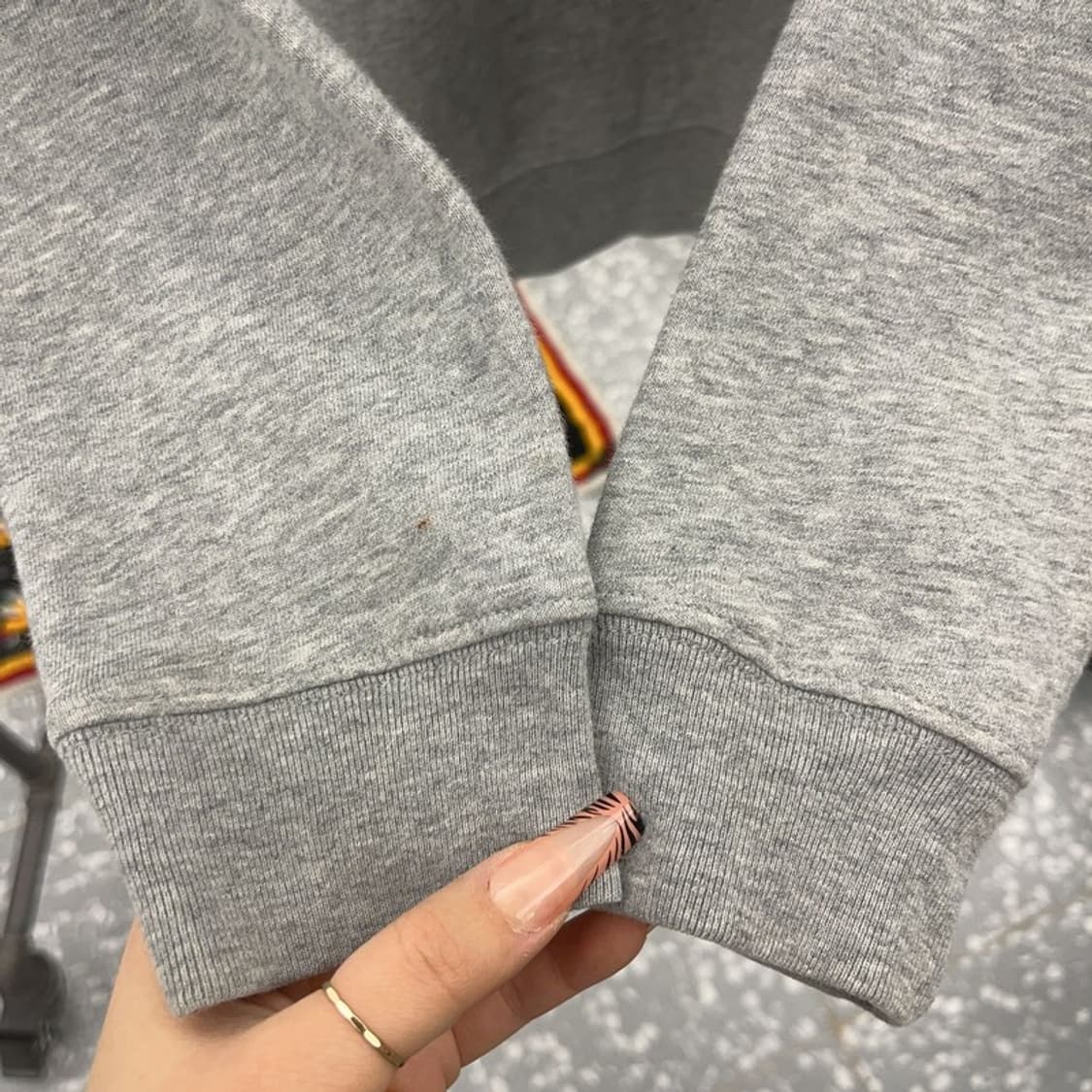 갭 빈티지 모던 캐주얼 빅로고 기모 후드티 S C08231 상품이미지7