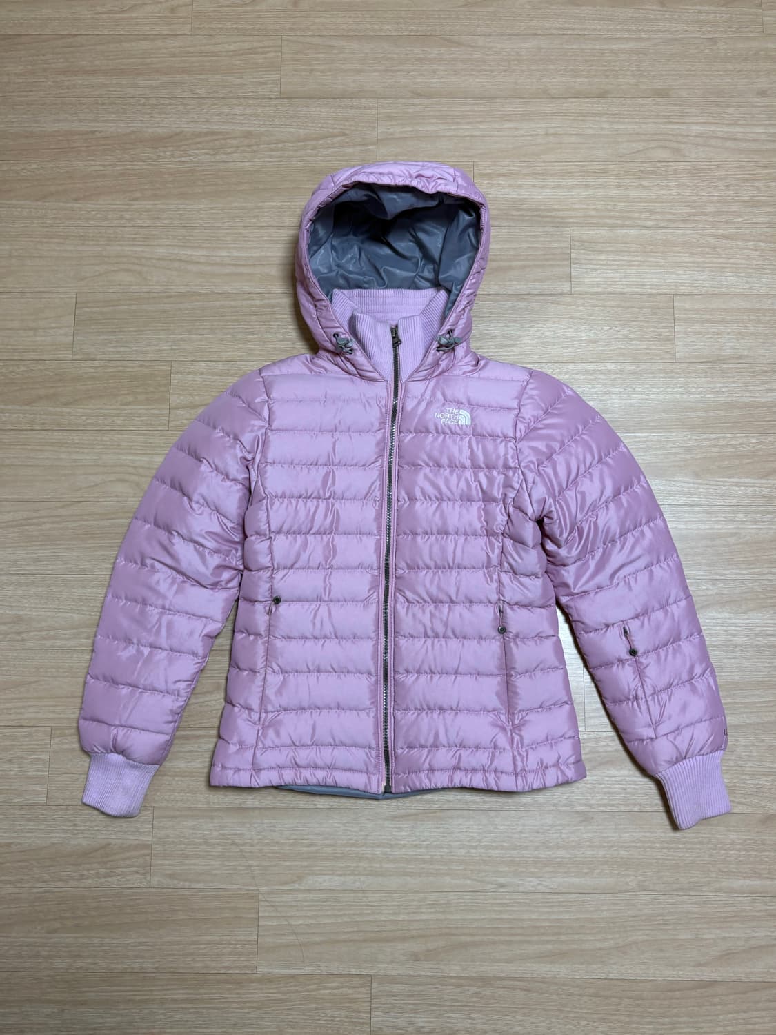 노스페이스 600 구스 다운 경량패딩 베이비 핑크 상품이미지1