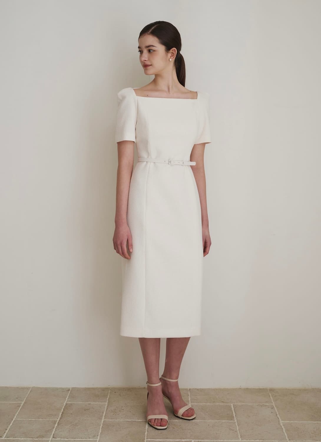 르니나 원피스 VICTORIA square neck h-line dres 상품이미지3