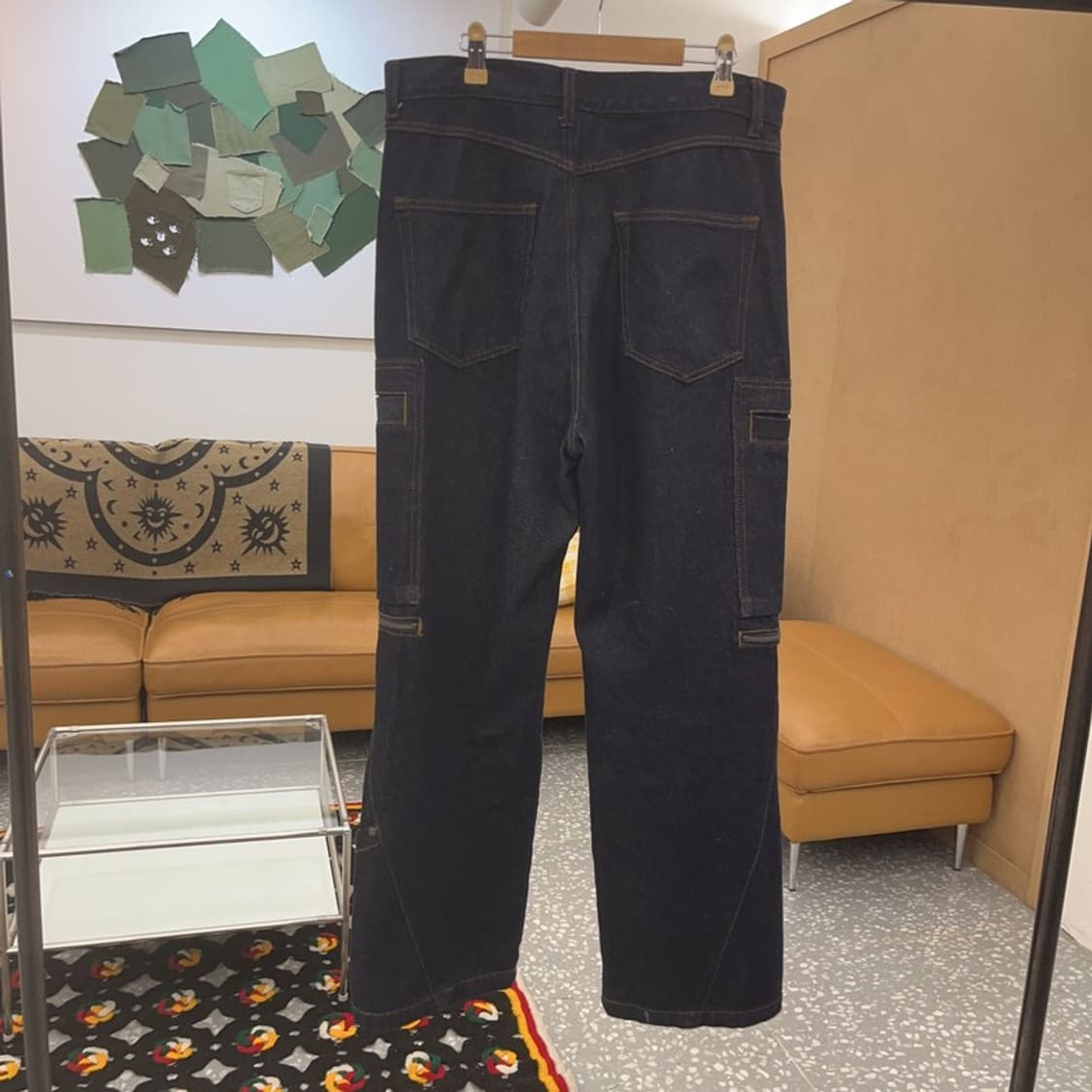 인세인개러지 올드스쿨 스트릿 카고 데님팬츠 S C07912 상품이미지4