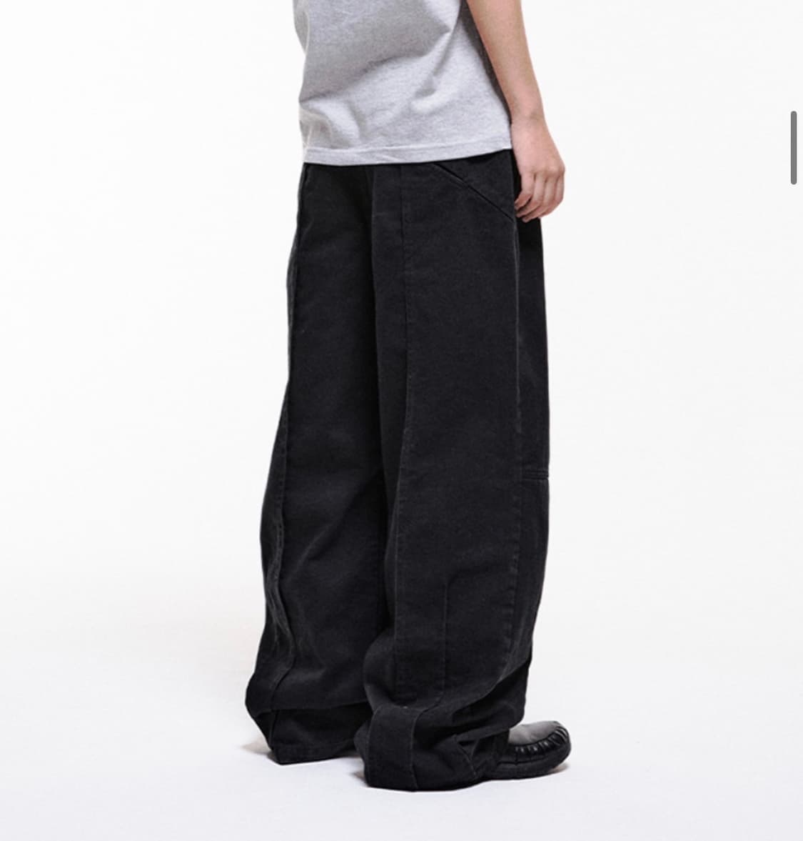 더콜디스트모먼트 TCM stitch pants (black) 상품이미지4
