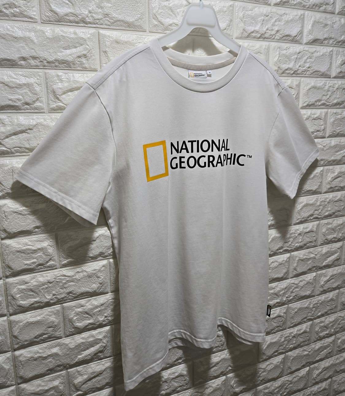 내셔널지오그래픽 네오디 빅로고 반팔티 M 상품이미지2