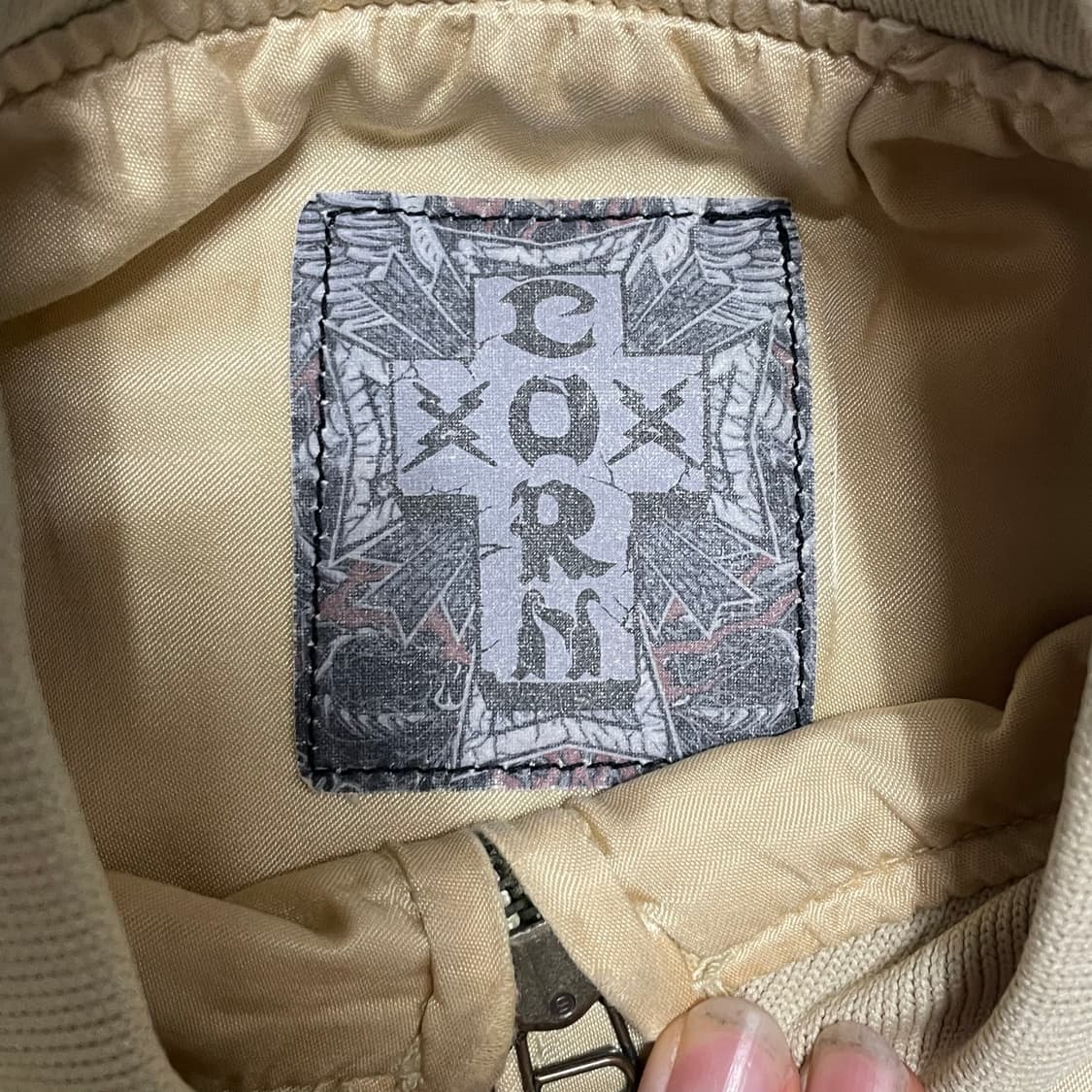 L 빈티지 학 자수 스카쟌 상품이미지4