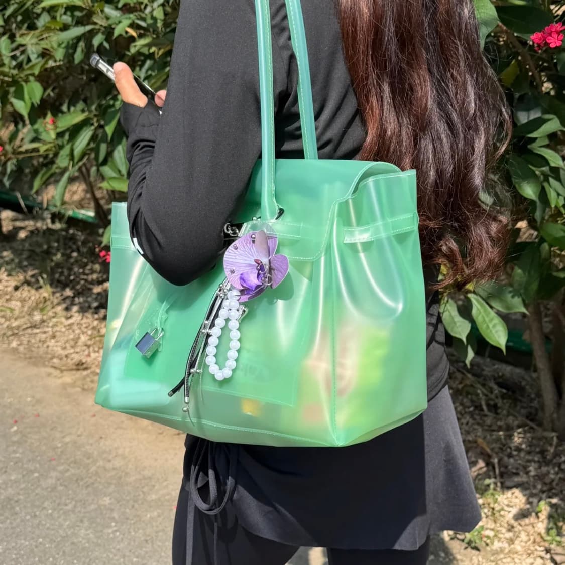 🖤 TPU 버킨 그린 화이트 오렌지 라이트퍼플 상품이미지2