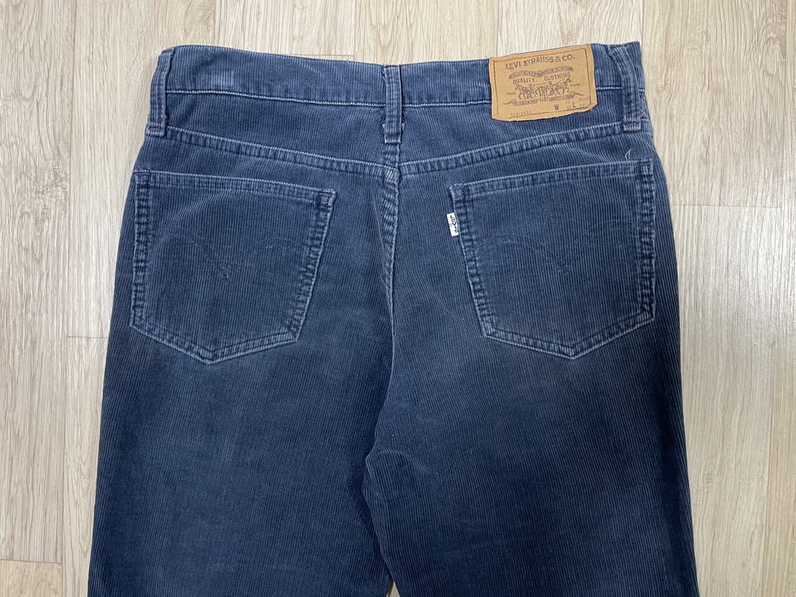 29) 80's 리바이스 518 코듀로이 팬츠(일본제)RRL&LVC&폴로 상품이미지7
