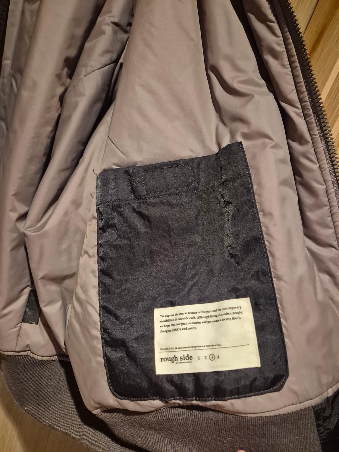 러프사이드 MA-1 점퍼 상품이미지4