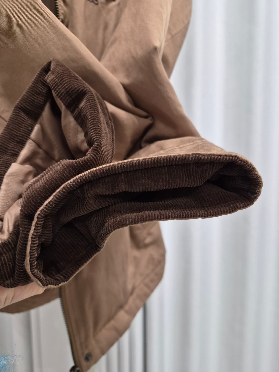 듀엘(DEWL) 24년 퀄팅경량자켓 66 / 카멜브라운 상품이미지6