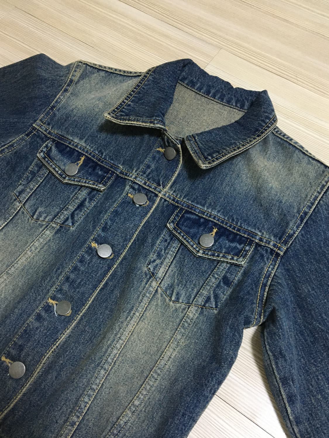 핏 예쁜 청자켓 상품이미지1