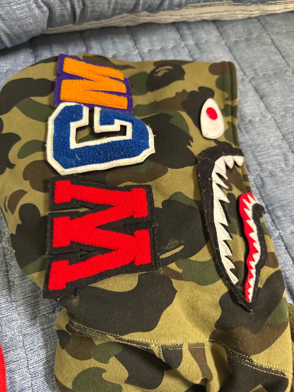 정품 베이프 녹계L 상품이미지8