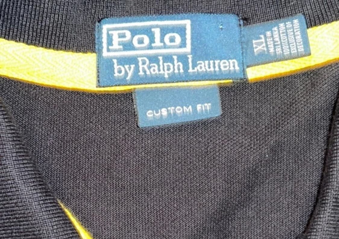 폴로 랄프로렌 빅포니 컨트리 크레스트 긴팔 카라티 블랙 레드 상품이미지3