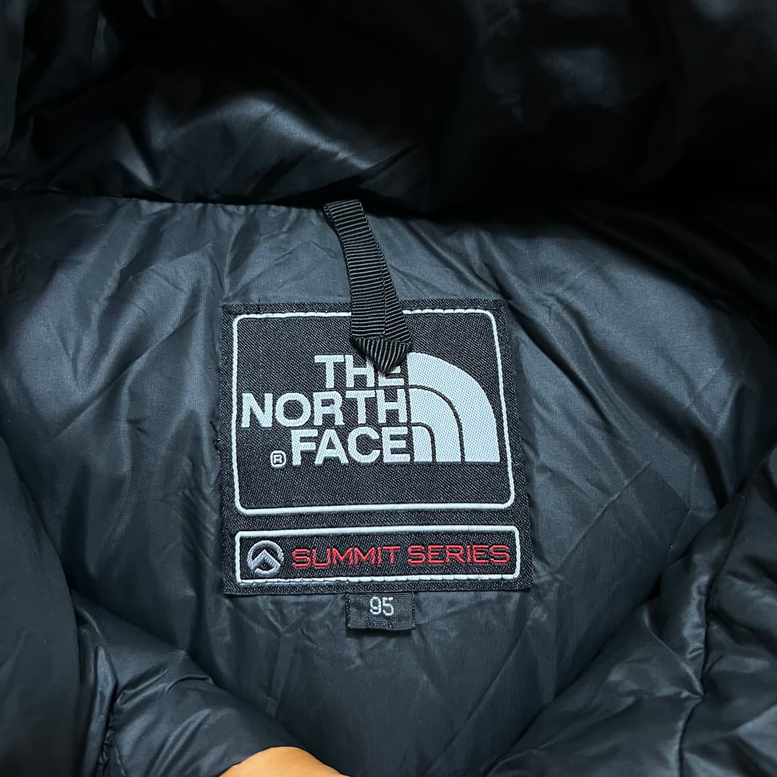 노스페이스 써밋시리즈 덕다운 850 투톤 배색 패딩 [머스타드] M/95 상품이미지7