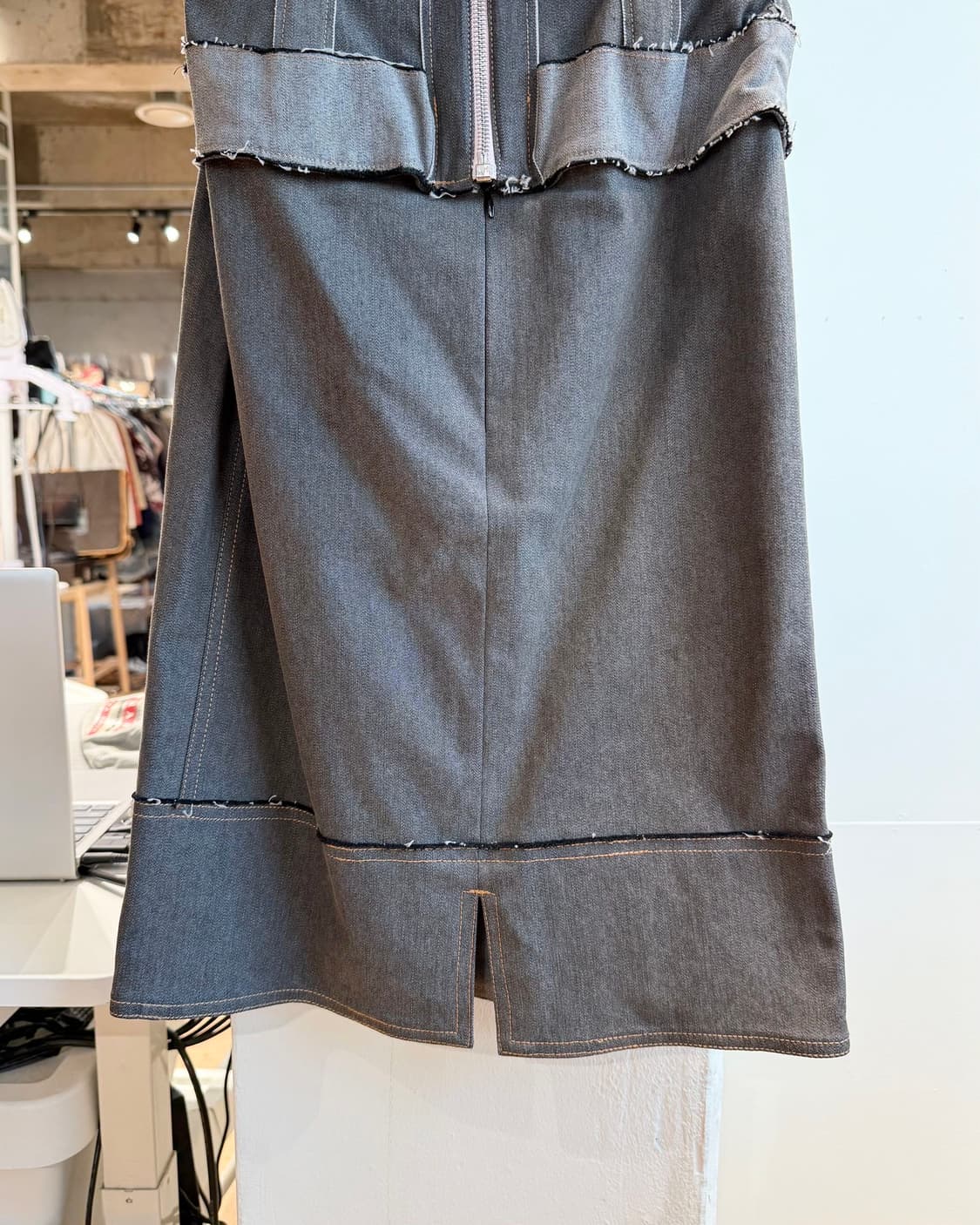 스텔라 매카트니 차콜 데님 원피스  상품이미지7