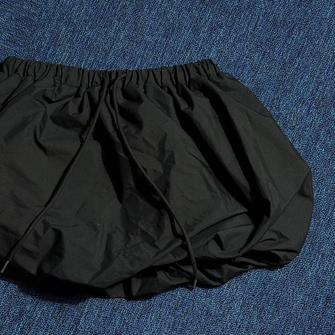 빈티지 블랙 벌룬 미니스커트 상품이미지2