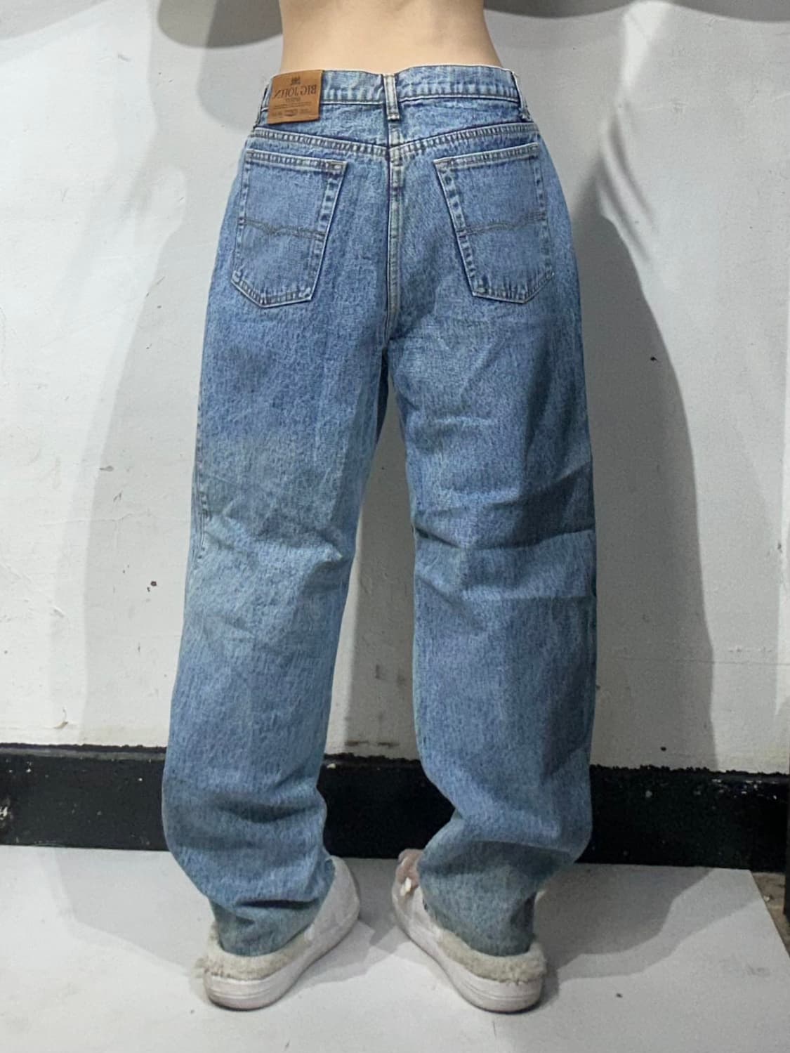 빅 존 연청 와이드 데님 팬츠  상품이미지3