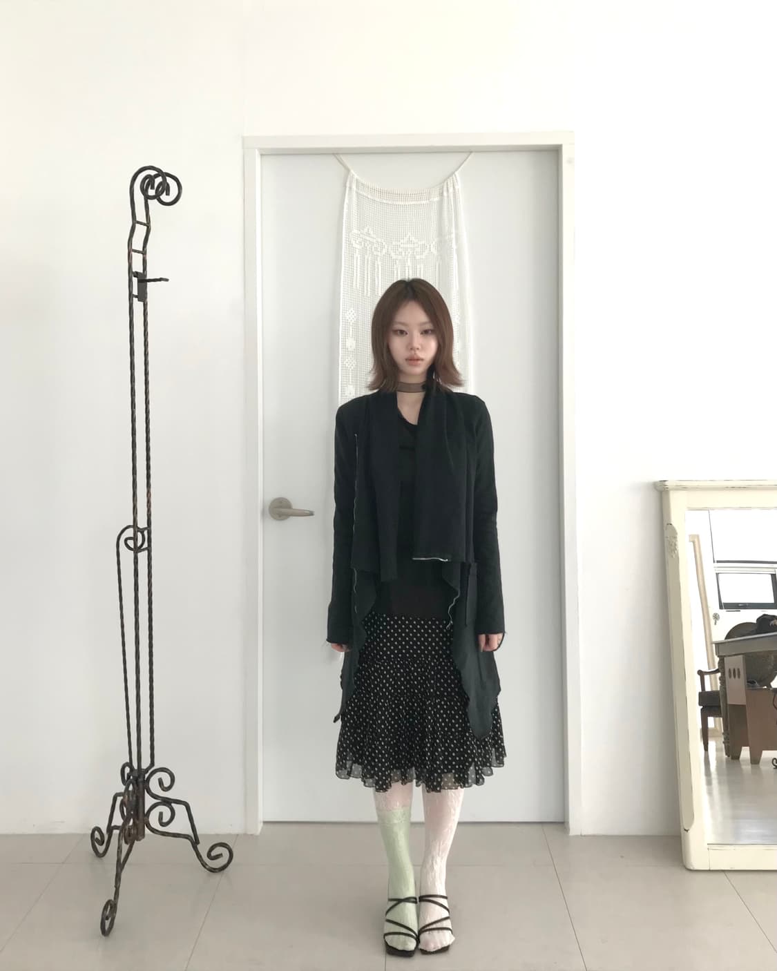 Black Asym Jacket - SUSYMIX (ITALY MADE) 상품이미지1