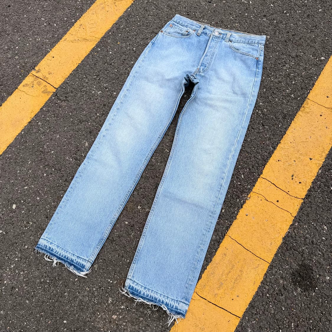90s USA Vintage Levis 501 W33 L32 상품이미지3