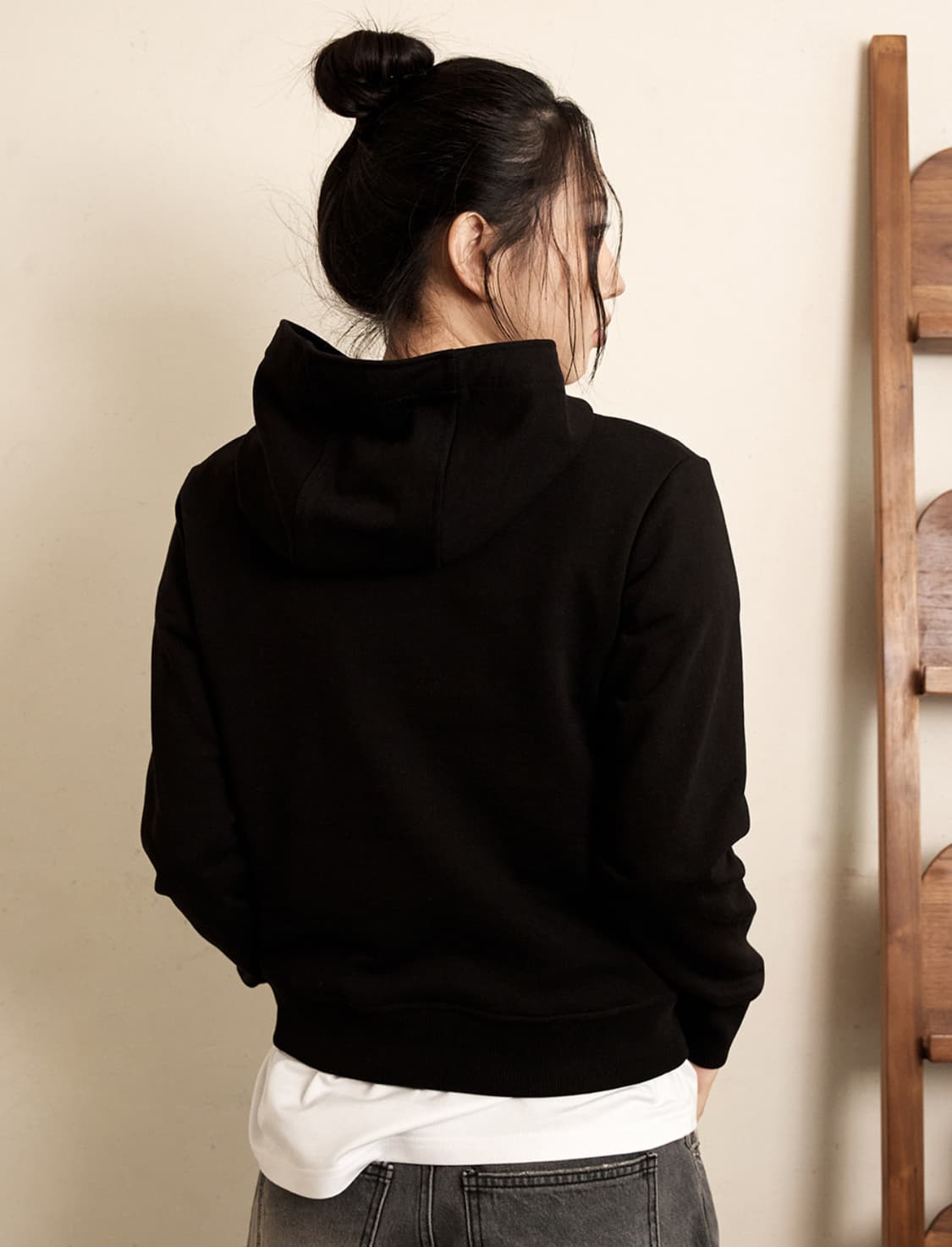 오피쉬 레터링 후드티 상품이미지2